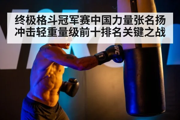 终极格斗冠军赛中国力量张名扬冲击轻重量级前十排名关键之战